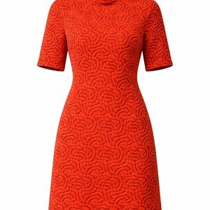 W by Worth Vibrant Red Midi Dress